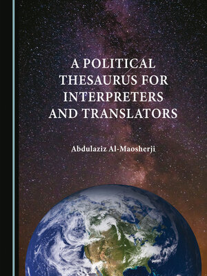 cover image of A Political Thesaurus for Interpreters and Translators
